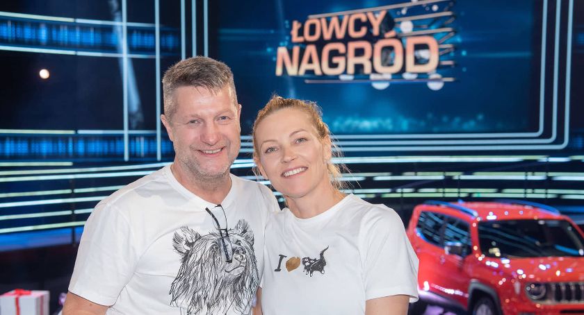 Justyna i Marek w teleturnieju Łowcy Nagród