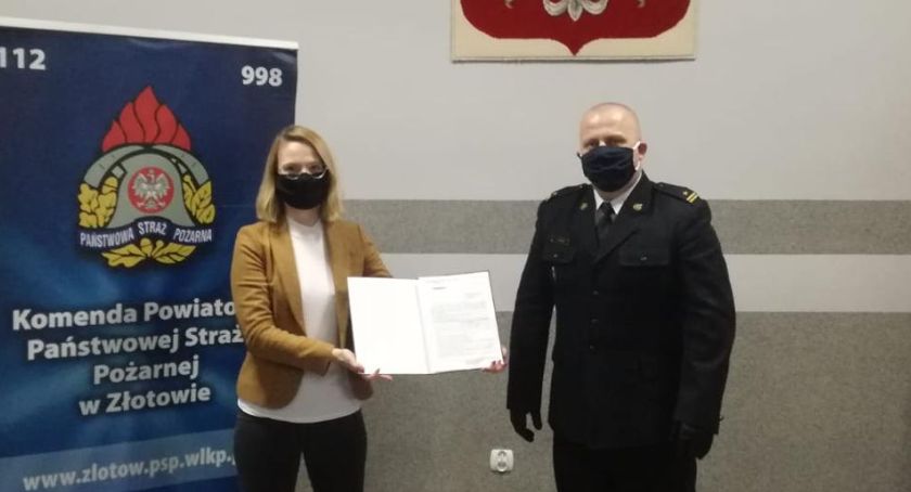Wsparcie dla złotowskiej komendy PSP