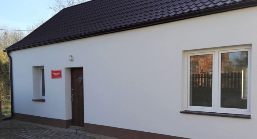 Zakończenie modernizacji sali wiejskiej w Trudnej