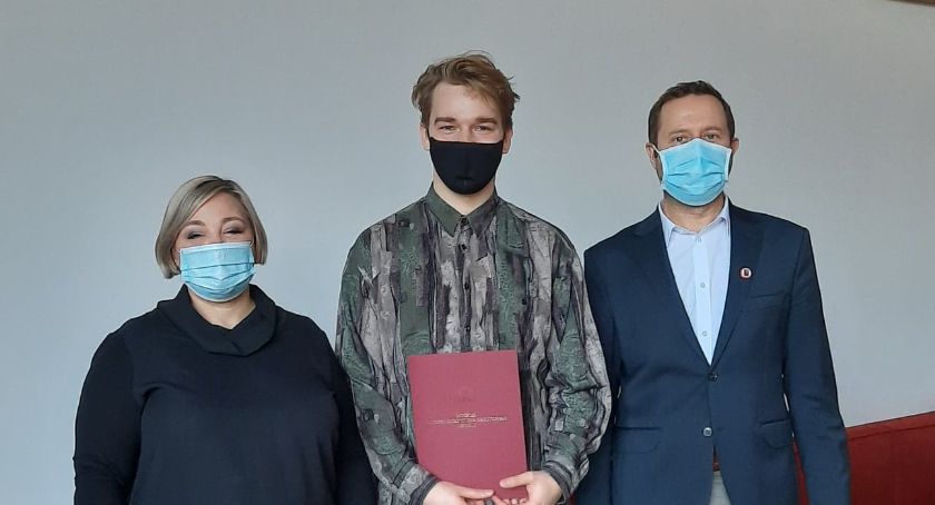 Absolwent ZSE w Złotowie ze stypendium Ministra Kultury, Dziedzictwa Narodowego i Sportu