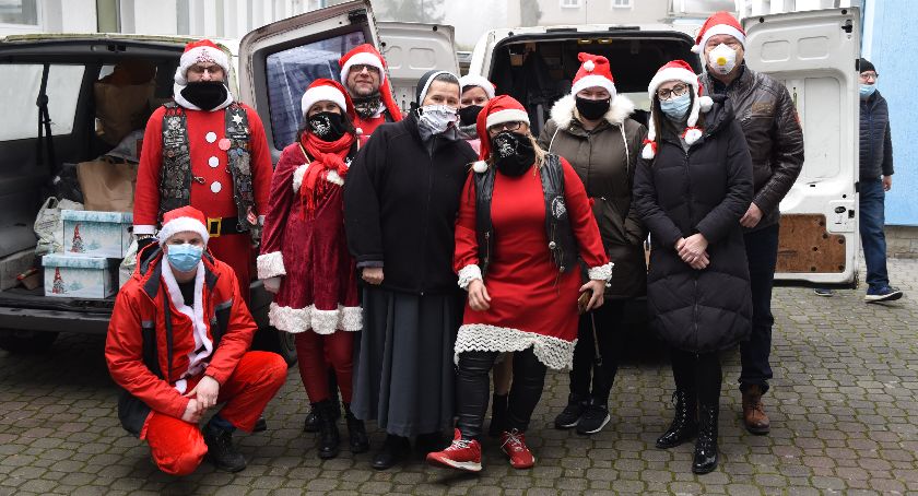 Miłośnicy Motocykli przekazali dary dla Hospicjum