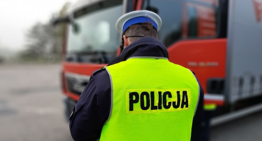Pijany kierował samochodem cieżarowym