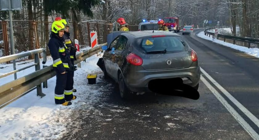 Kolizja koło Jastrowia