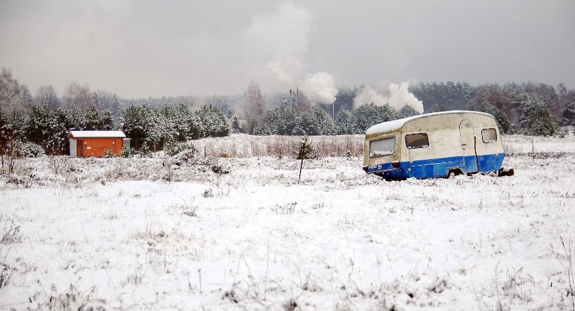 Wiatrak widmo stanął na drodze