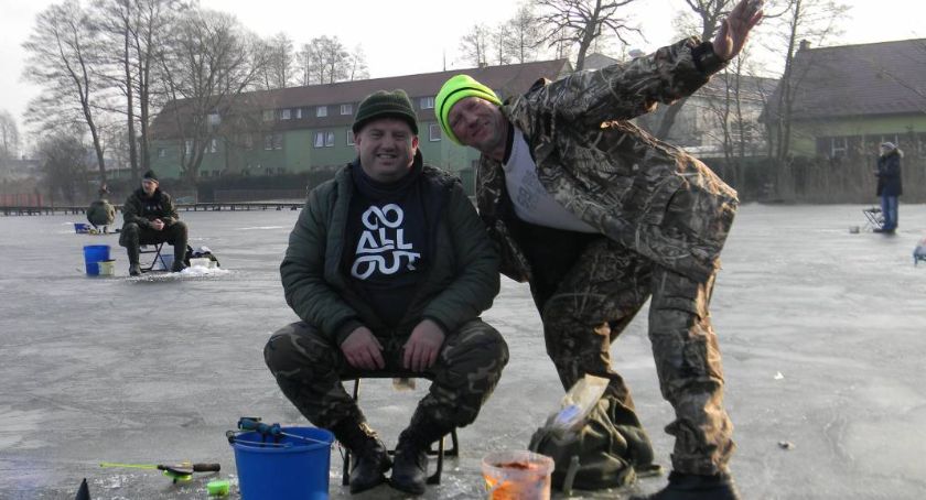 Podlodowe zawody wędkarskie Koła Miejskiego PZW Złotów