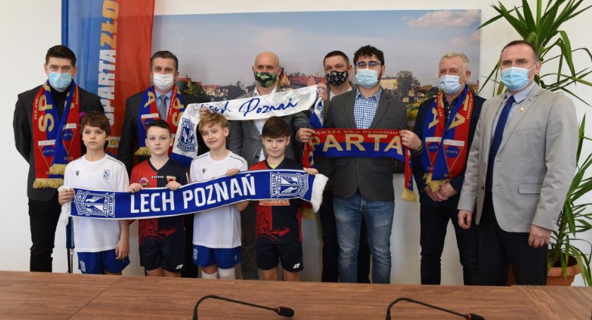 Lech Poznań został partnerem Sparty Złotów