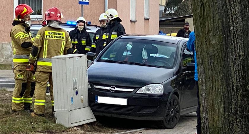Kolizja przy stacji Orlen w Złotowie
