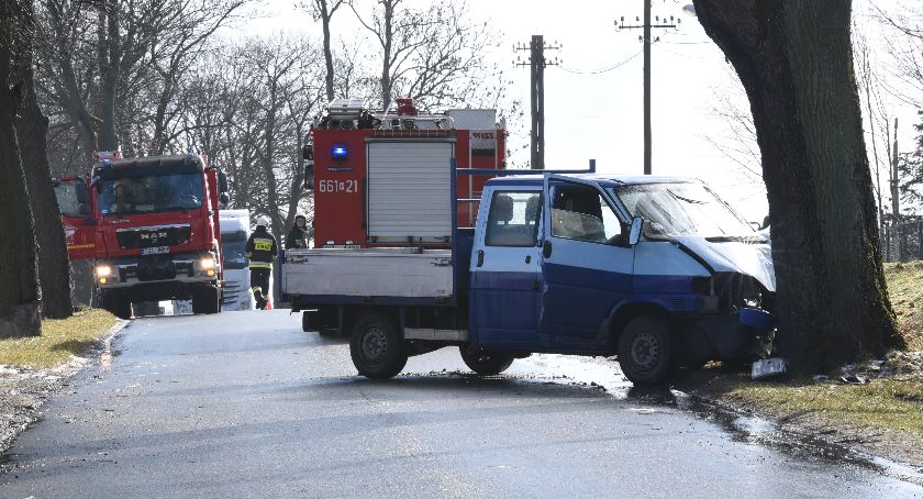 Wypadek w Stawnicy