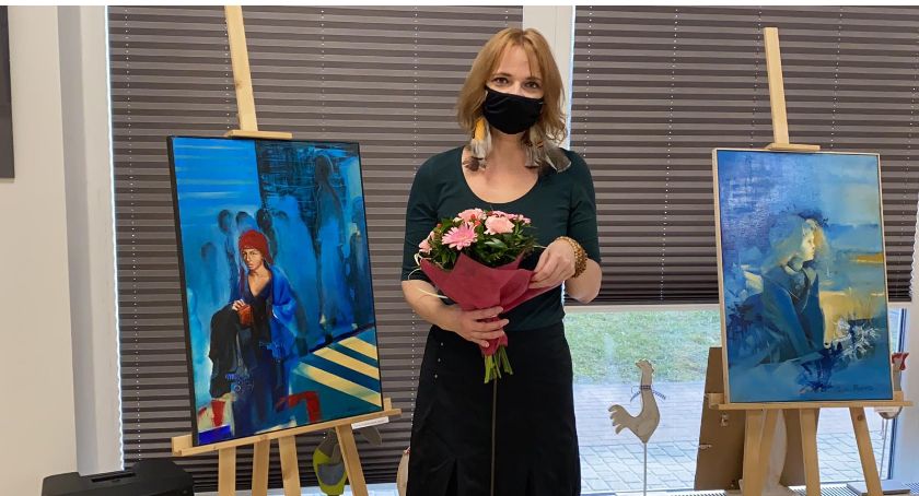 Wystawa malarstwa Renaty Kowalczyk w Uniwersytecie Ludowym