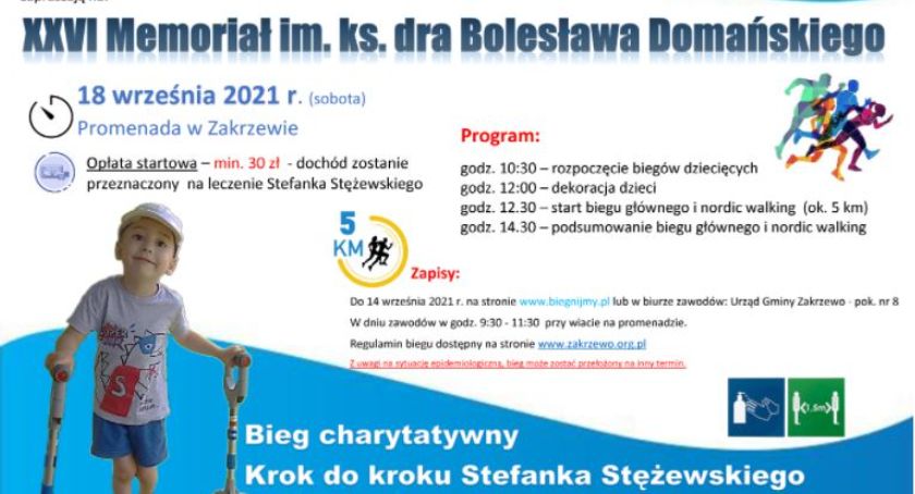 Zapraszamy na XXVI Memoriał im. ks. dra Bolesława Domańskiego