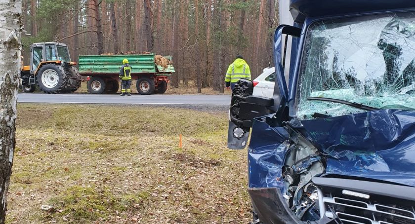 Kolizja koło Lędyczka