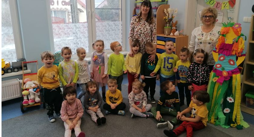 Pożegnanie zimy i kiermasz wielkanocny przedszkolaków z Lipki