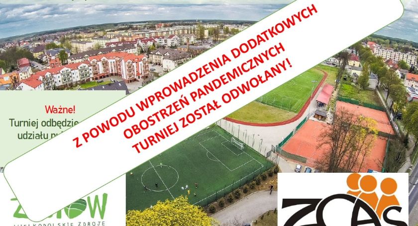 Turnieje sportowe w Złotowie - odwołane