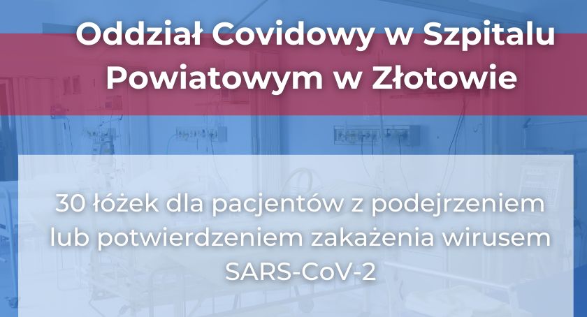 Oddział covidowy w złotowskim szpitalu