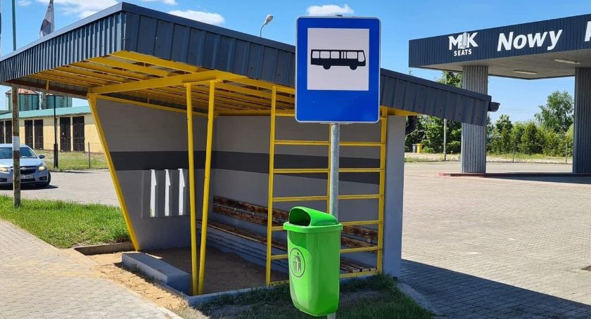 Przystanek autobusowy jak nowy