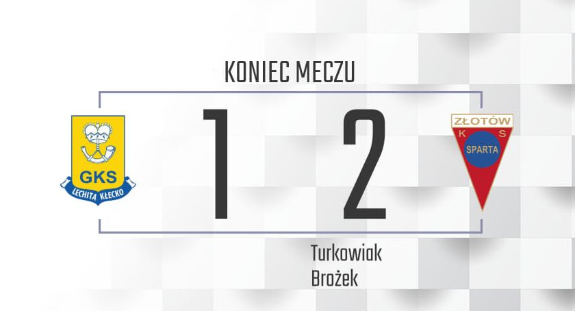 Sparta wygrywa w Kłecku