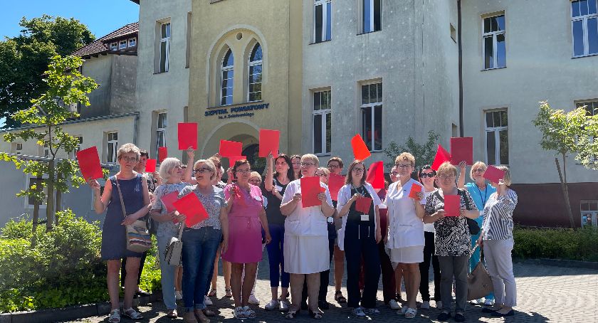 Złotowskie pielęgniarki i położne solidarne ze strajkiem
