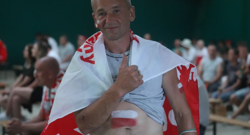 Strefa kibica w Złotowie - mecz Polska- Hiszpania