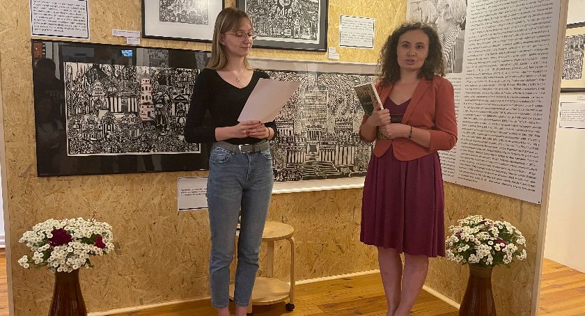 Graficzny pamiętnik Teresy Jakubowskiej - otwarcie wystawy w Muzeum Ziemi Złotowskiej