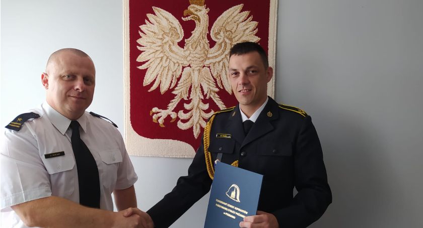 Michał Falba z awansem