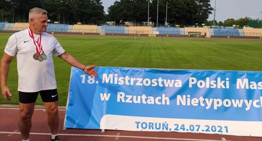 Zakrzewski lekkoatleta znów na podium 
