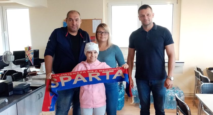 Nadia – kibic Sparty!