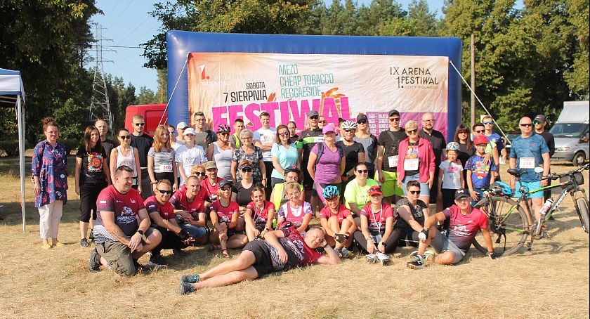 Cykliści rozpoczęli Festiwal Muzyki i Sportu w Jastrowiu