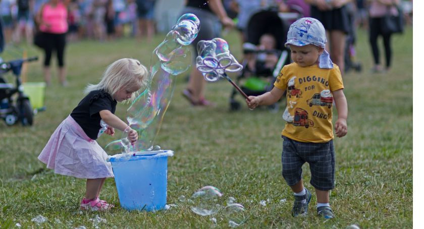 Festiwal Baniek Mydlanych w Złotowie