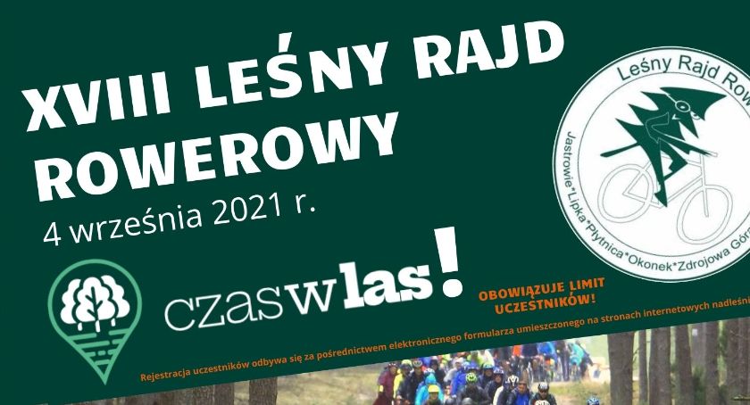 Ruszyły zapisy na XVIII Leśny Rajd Rowerowy 2021