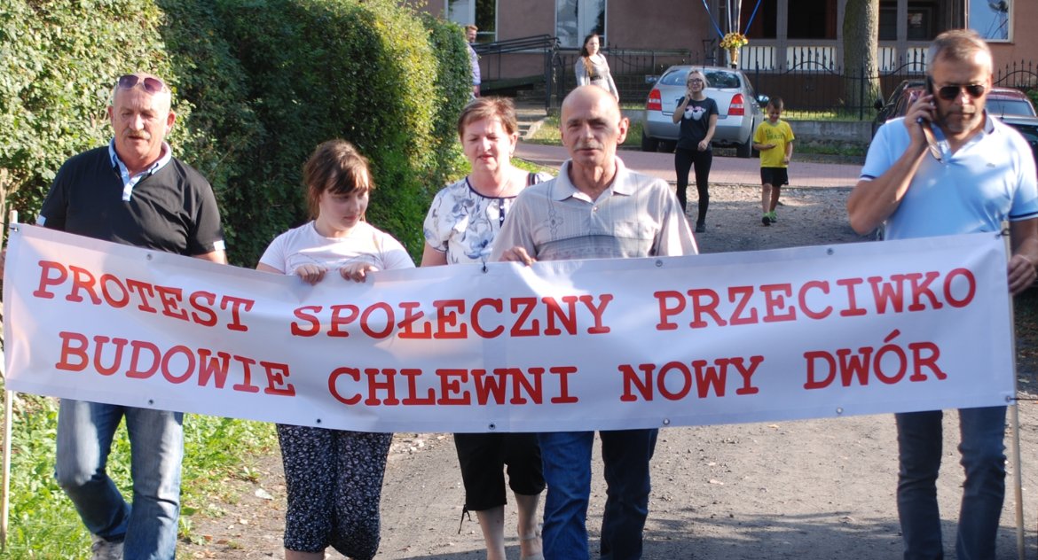 Ludzie nie chcą chlewni