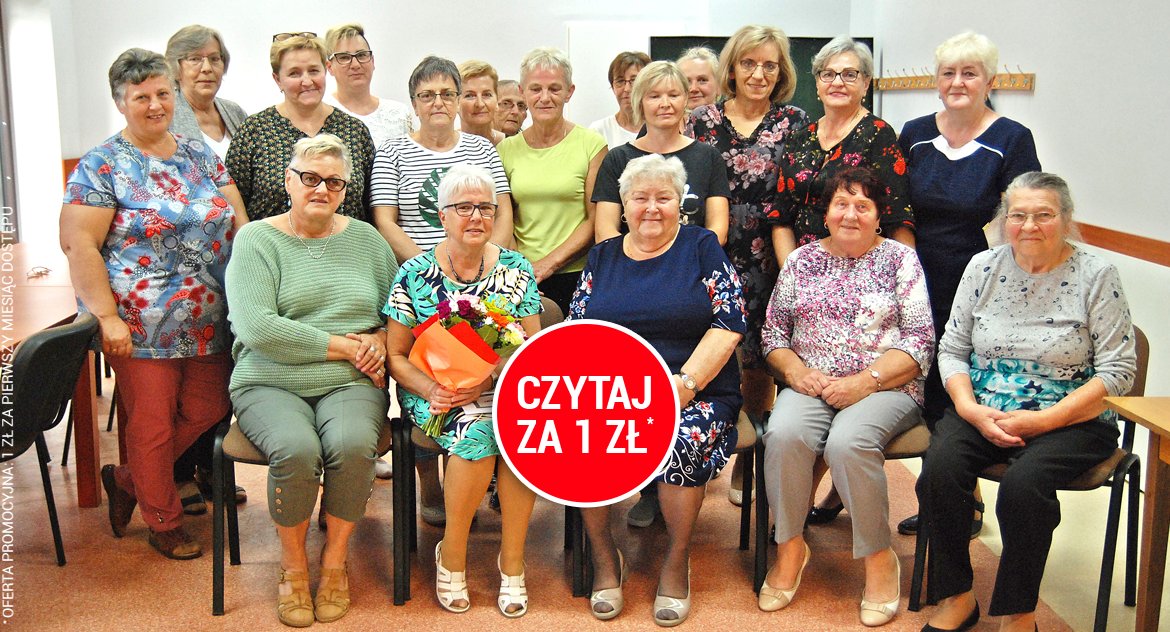 O kilku dekadach KGW w Sławianowie opowiada Jadwiga Budnick