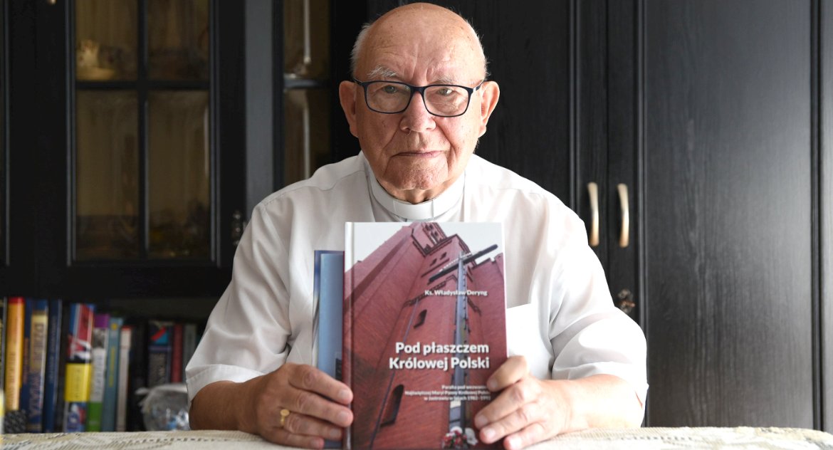 Ks. Władysław Deryng w wieku 91 lat wydał kolejną książkę