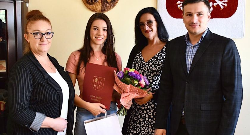 Marcelina Paluszkiewicz u Wójta