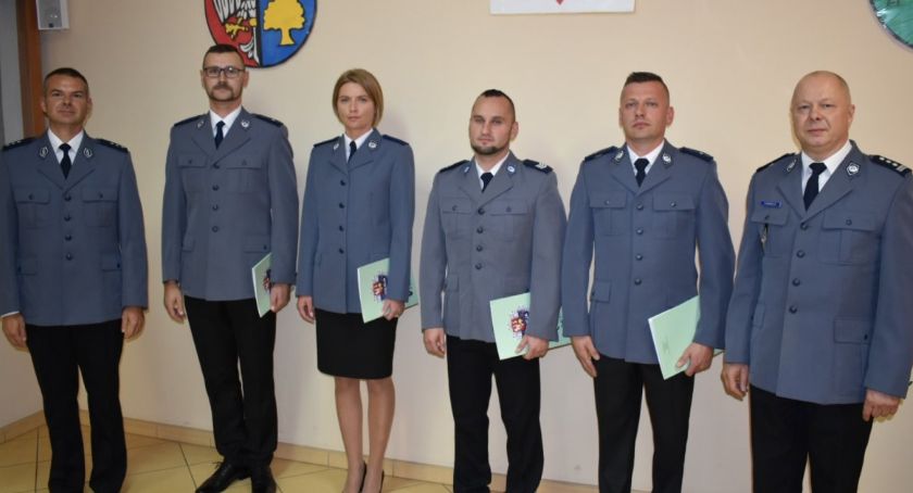 Awanse złotowskich policjantów