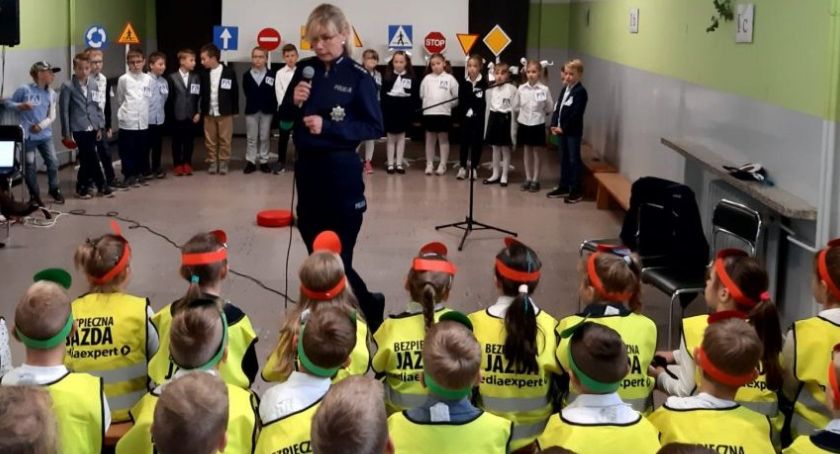 Spotkania policjantów z pierwszoklasistami