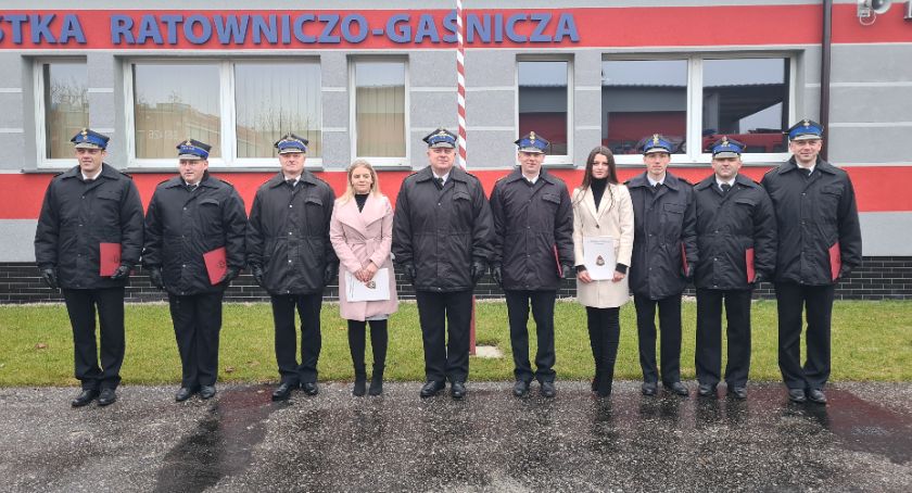 Awanse i wyróżnienia dla złotowskich strażaków