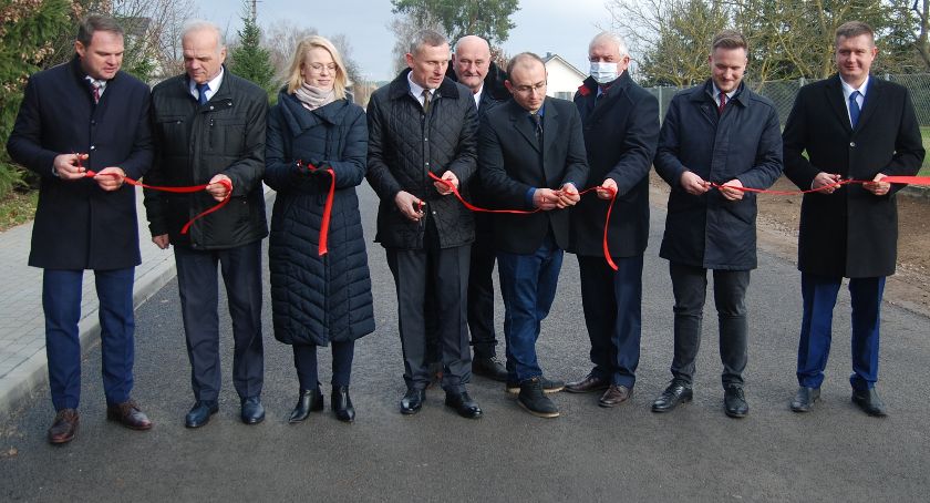 Oficjalne otwarcie drogi powiatowej Nowy Dwór - Stare Dzierzążno