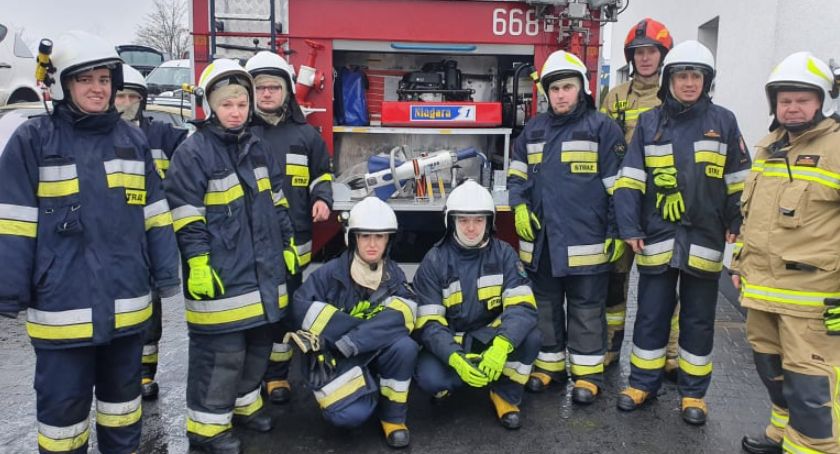 Druhowie z OSP Kujan ćwiczyli w Blękwicie