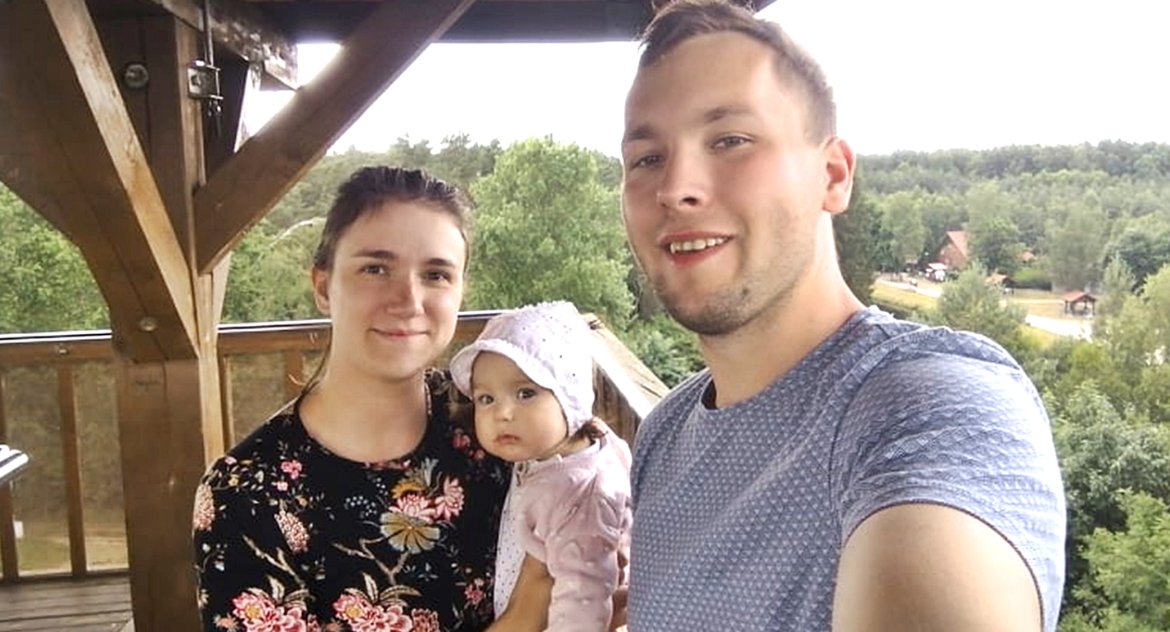 Roczna Michalina Musiał walczy z nowotworem