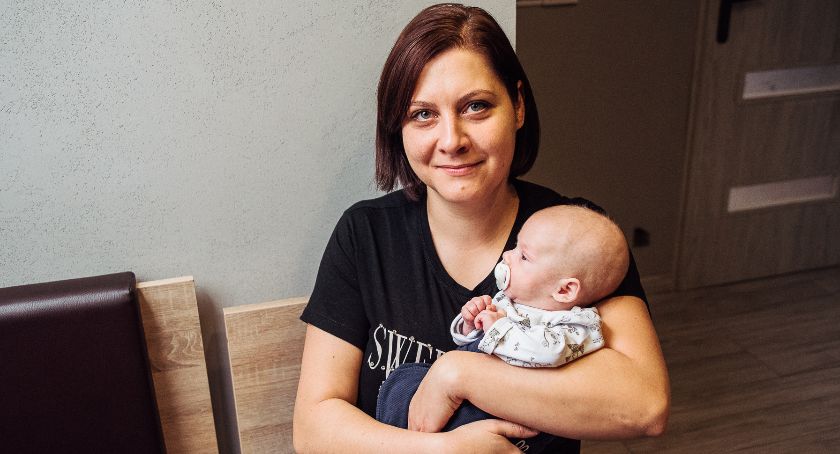 Pani Paulina dziękuje za uratowanie syna
