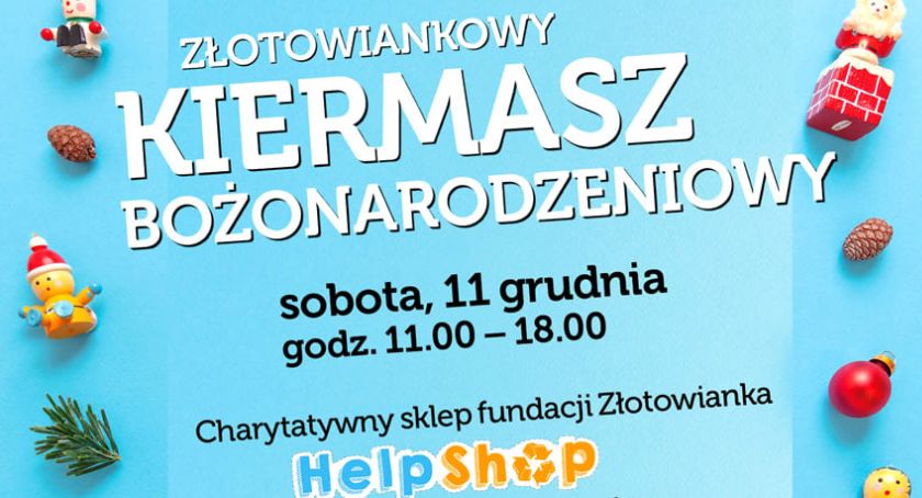 Bożonarodzeniowy Kiermasz z Fundacją Złotowianka