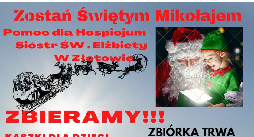 Trwa zbiórka dla złotowskiego hospicjum
