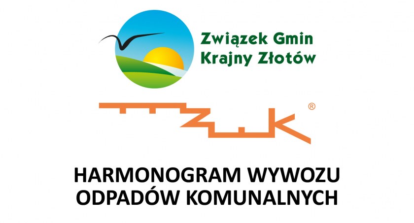 Harmonogram wywozu odpadów komunalnych