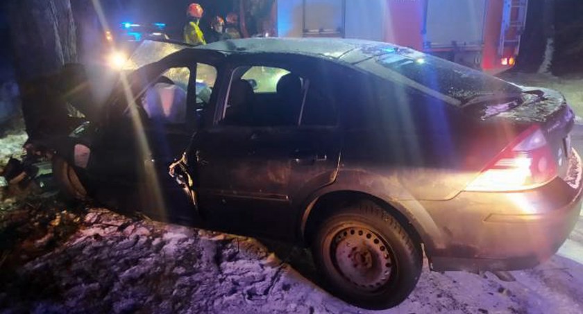 Kierowca miał szansę przeżyć uderzenie