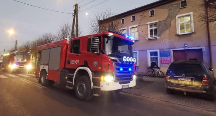Strażacy wezwani do pożaru