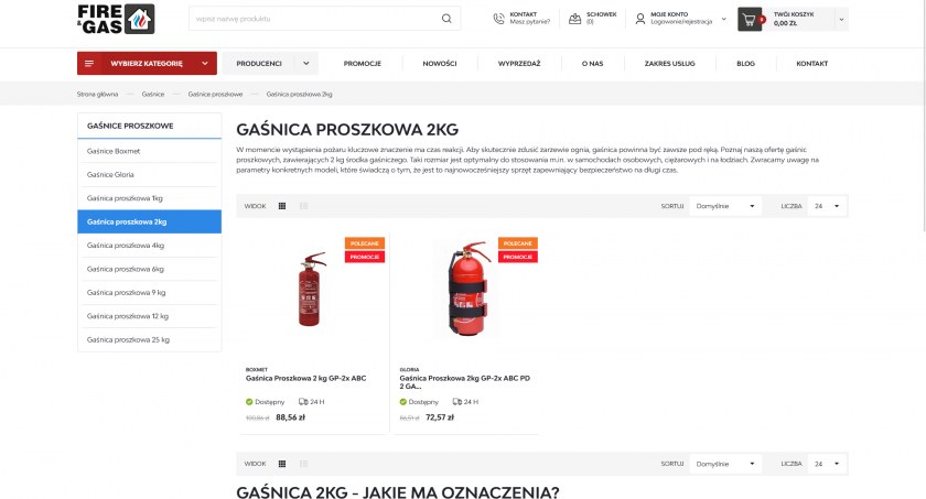 Markowa gaśnica - zawsze pod ręką!