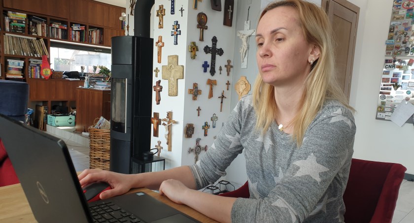 Codziennie dzwonię do mamy, mówi Liudmyla