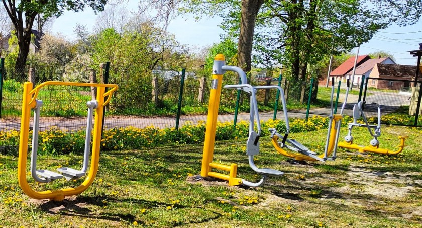 Siłownia na świeżym powietrzu w Osówce
