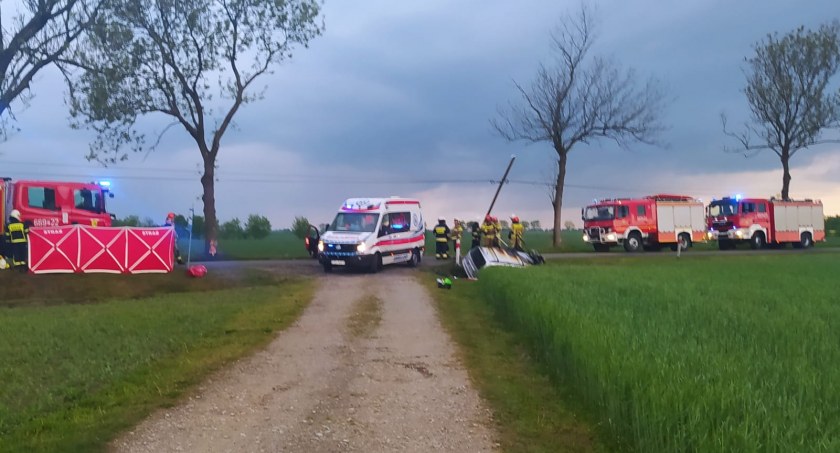 Wypadek na trasie Lipka - Potulice