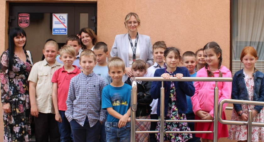 Dziecięca radość w jastrowskim urzędzie